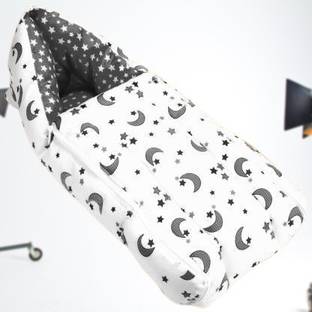 HEER Baby Bed, Sleeping Bag & Carry Nest, Cotton Baby Bedding for New Born Standard Crib