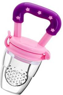 Parentspride Fruit Milk Nibbler Feeding Safe Kids Supplies 1 Pc Feeder Feeder (Multicolor)  - Silicone, Plastic