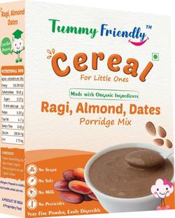 TummyFriendly Foods Sprouted Ragi, Almond, Dates Porridge Mix Cereal