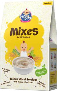 bebe burp Instant Mix Finger Millet Porridge with Apple & Carrot - 200 gm Baby Snacks 200 g