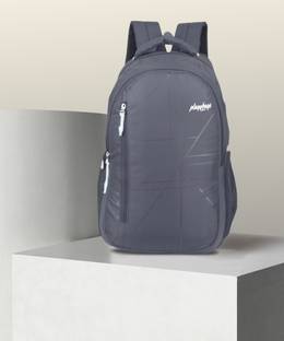 PLAYYBAGS Large 35 L Laptop Bag Corpo | Backpack | School Bag | Unisex (Grey) 35 L Laptop Backpack