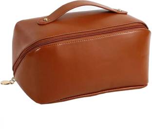 RRK PU Leather Cosmetic Bag, a perfect blend of style and functionality PU Leather Cosmetic Bag, a perfect blend of style and functionality Vanity Box