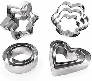 tvAt Aluminium Cupcake/Muffin Mould 12