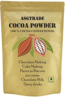 asgtrade Cocoa Powder for Chocolate making, Coco milk, Shake, Baking Cake, smoothie Cocoa Powder