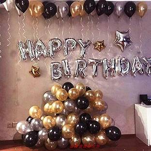Lazer Printed Balloons 51 Pieces Letter Balloon