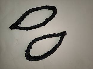 Khushi Traders Devi MAA Durga Raksha Sutra for Dhrushti Dosham dori raksha sutra BLACK pack of2