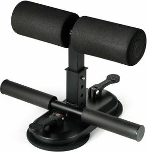 CRAZYABBS Double Suction Cup Sit Up Bar Assistant Exercise Stand Support Workout Fitness Sit-up Bar
