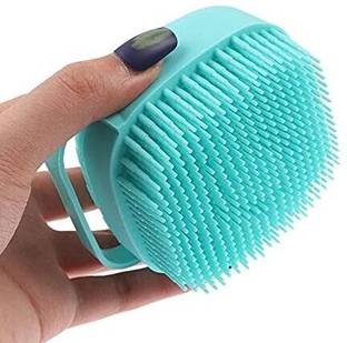 BeautyBazaar Multi-Colors Silicone Bath Body Brush Shower Scrubber