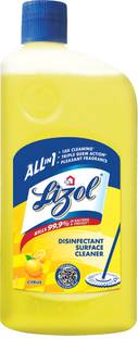 Lizol Disinfectant Surface and Floor Cleaner Citrus