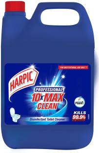 Harpic Disinfectant Toilet Cleaner Liquid, Original | India's # 1 5 L (Pack of 1) Original Liquid Toilet Cleaner