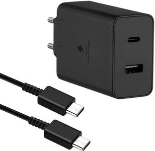 MAK 45 W PD 3 A Wall Charger for Mobile with Detachable Cable
