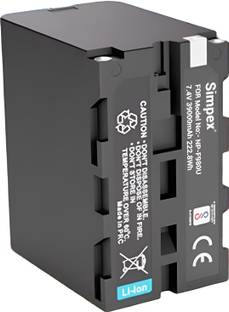 Simpex F980U C USB 39000mAh Li-ion Rechargeable Battery for Sony Digital  Camera Battery Charger