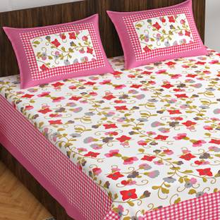 NAIWAL FASHION Cotton King Bed Cover