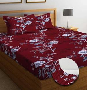 Stylishkanha Reversible Cotton Queen Bed Cover
