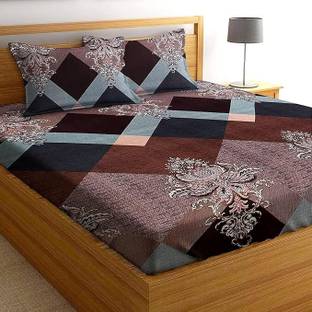 TrueBeauty Cotton Double Bed Cover