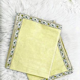BLENZZA DECO 180 TC Cotton Single Self Design Flat Bedsheet
