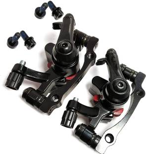 DSTECHBAR Cycle Disc Brake Caliper Mechanical Front Rear Disk F180/R160 , F160/R140 2pc Bicycle Brake Disk