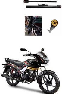 E-Shoppe NEW STYLISH HEAVY SINGLE ROD OPEN LEG GUARD FOR Centuro NXT Bike Crash Guard