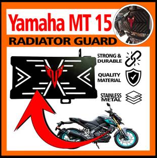 ASRYD Heavy Radiator Guard/Protector for Yamaha MT-15 Bike Crash Guard