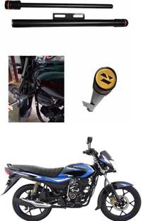 E-Shoppe NEW STYLISH HEAVY SINGLE ROD OPEN LEG GUARD FOR Platina 110 Bike Crash Guard
