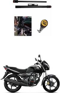 E-Shoppe NEW STYLISH HEAVY SINGLE ROD OPEN LEG GUARD FOR CB Unicorn 150 Bike Crash Guard