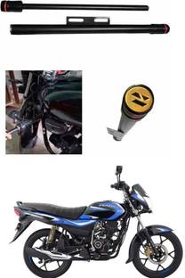 E-Shoppe NEW STYLISH HEAVY SINGLE ROD OPEN LEG GUARD FOR Platina 110 H-Gear Bike Crash Guard
