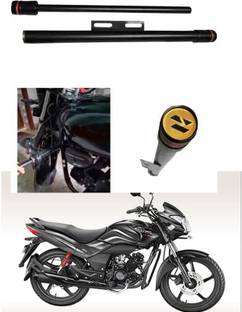 E-Shoppe NEW STYLISH HEAVY SINGLE ROD OPEN LEG GUARD FOR Passion Bike Crash Guard