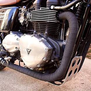 HALLOWS Royal Enfield Classic bike silencer wrap Bike Exhaust Heat Shield