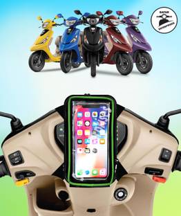 Safar Enterprises Universal Water Resisant Mobile Holder / Pouch-Bag for All Scooter Scooty Bike Bike Mobile Holder