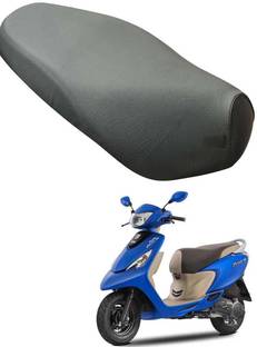 RONISH RN_BIKE/SCOOTY/SINGLE SEAT COVER-C0024 Single Bike Seat Cover For TVS Zest