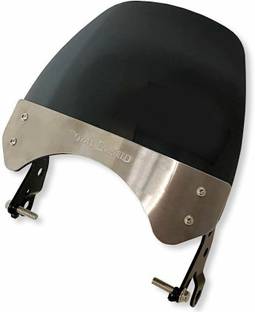Pa INTERCEPTER VISOR GLASS BLACK Bike Windshield