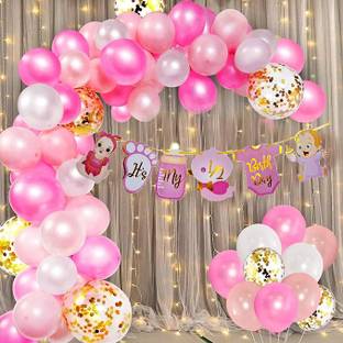groovywings Half Birthday Decorations For Baby Girl 6 Months