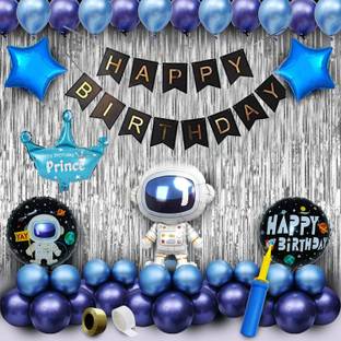 groovywings Space Theme Birthday Decoration