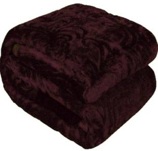 Swikon star Self Design Double Woollen Blanket for  Heavy Winter