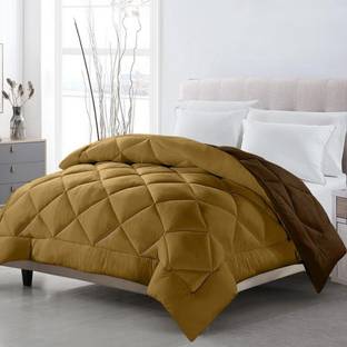 Comfowell Solid King Quilt for  Heavy Winter