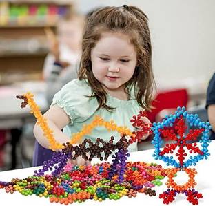 ARIZON Creative Star Link: Educational Interlocking Blocks for Kids (150+ Pieces)