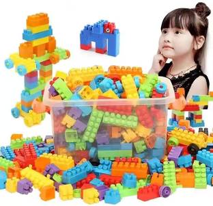 ARIZON Top DevelopBuild: DIY Plastic Building Blocks Toys for Kids,100+ Pieces, Ages 3+
