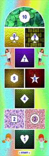 REZAA HOMEZZ Jumbo Play Game for Kids & Adults Family Game, Floor Game Party & Fun Board Game