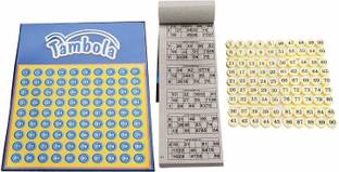 3 Jokers Tambola Housie Game - 600 Tickets Party & Fun Board Game