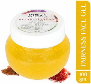 Globus Naturals Kesar Chandan Face Gel with Aloe vera