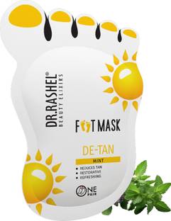 DR.RASHEL DE-TAN FOOT MASK |EXFOLIATES & HYDRATES FEET |