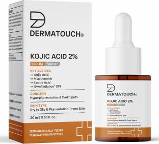 Dermatouch Kojic Acid 2% Face Serum for- Hyperpigmentaion & Dark Spots for Dry to Oily & Pigmentation-Prone Skin