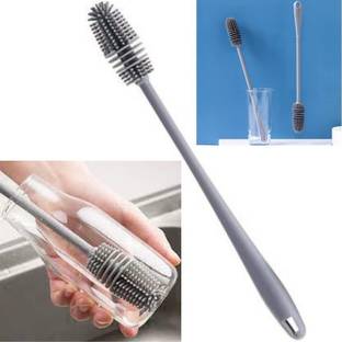 Sedoka Long Handle Silicone Brush for Cleaning Bottles, Containers, Vase and Glassware
