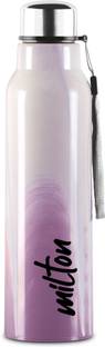 MILTON Steel Marble 900 Insulated Inner Stainless Steel Water Bottle, Voilet 630 ml Bottle