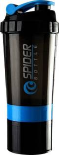 Pack of 1 Shaker Bottle, 100% Leakproof, BPA-Free Blender Bottle for Protein and Water 500 ml Shaker Plastic