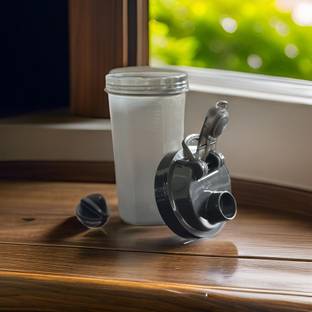 Shopeleven Protein Shaker/Sipper Bottle, Ideal For Protein mixer, Shaker with mixer ball 500 ml Shaker