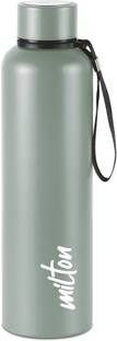 MILTON Aura 1000 Thermosteel Water Bottle, ISI Certified, 24 Hr Hot and Cold 1000 ml Flask