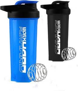 COOL INDIANS Amazing Combo Of Gym Shaker Bottle With Blender Ball|Protein Gym Shaker Bottle. 700 ml Plastic Shaker