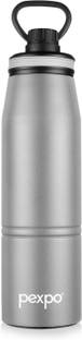 pexpo Altros Stainless Steel Hot and Cold Vacuum Insulated Water Bottle 940 ml Steel Flask