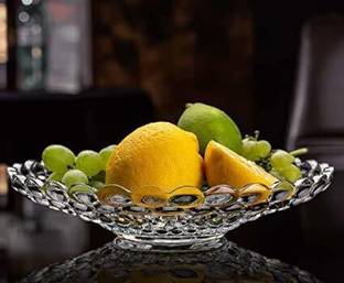 OmKara Craft Glass Serving Bowl